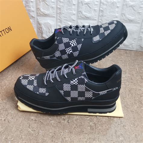 sepatu lv cowok original|Sneakers dalam Sepatu untuk Pria .